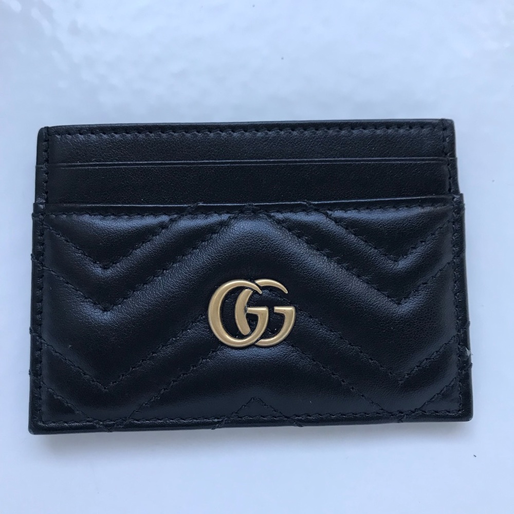 Gucci leather cardholder